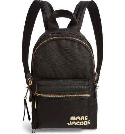 Shop Marc Jacobs Mini Trek Nylon Backpack - Black