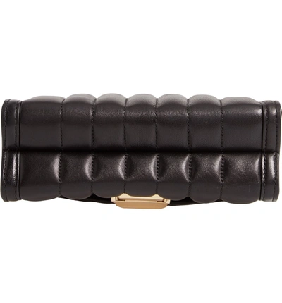 Shop Michael Michael Kors Large Quilted Leather Shoulder Bag In Black