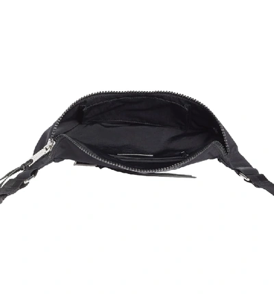 Shop Rebecca Minkoff Nylon Belt Bag In Black