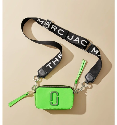 Shop Marc Jacobs Snapshot Crossbody Bag In Surf Multi