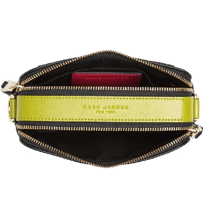 Shop Marc Jacobs Snapshot Crossbody Bag In Peony Multi