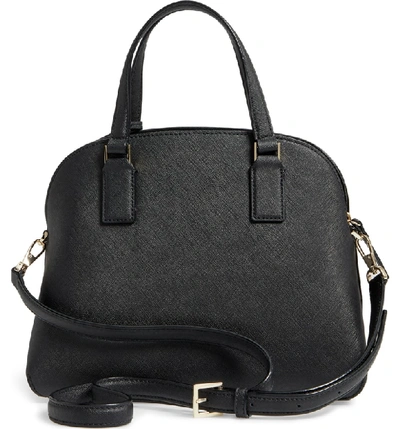 Shop Kate Spade Cameron Street - Lottie Leather Satchel - Black