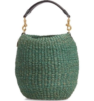 Clare Vivier Clare V Pot De Miel Top Handle Straw Basket Bag, $244