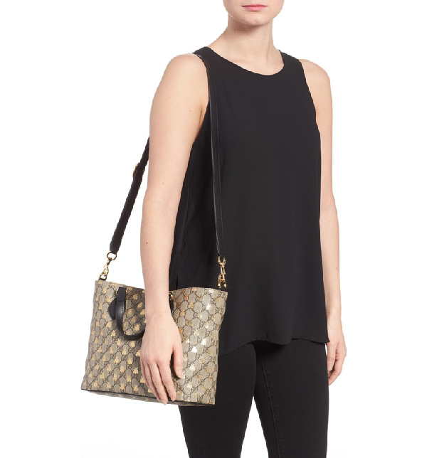 bee gg supreme small canvas tote