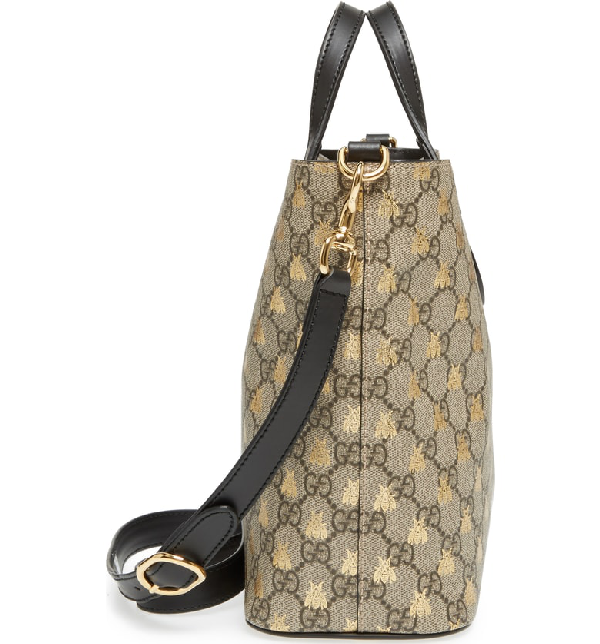bee gg supreme small canvas tote
