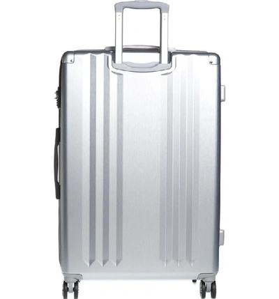 Calpak Ambeur 2-piece Spinner Luggage Set In Silver