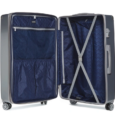 Calpak Ambeur 2-piece Spinner Luggage Set In Silver