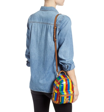 Shop Mcm X-mini Leather Backpack In Multi