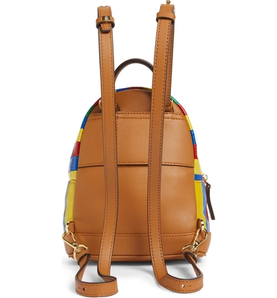 Shop Mcm X-mini Leather Backpack In Multi