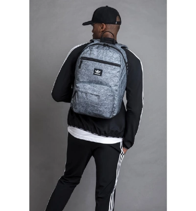 Shop Adidas Originals Adidas Original National Backpack - Black In Onyx Jersey/ Black