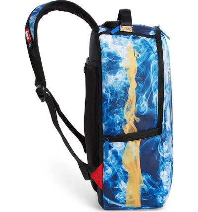 Shop Sprayground Golden State Smoke Backpack - Blue