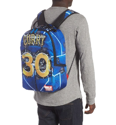 Shop Sprayground Curry Elysium Backpack - Blue