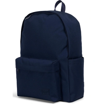 Shop Herschel Supply Co Berg Backpack - Blue In Pea Coat
