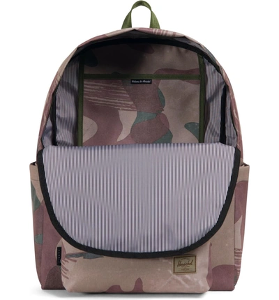 Shop Herschel Supply Co Berg Backpack In Brushstroke Camo