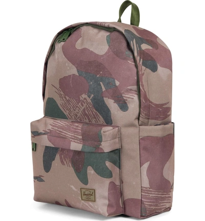 Shop Herschel Supply Co Berg Backpack In Brushstroke Camo