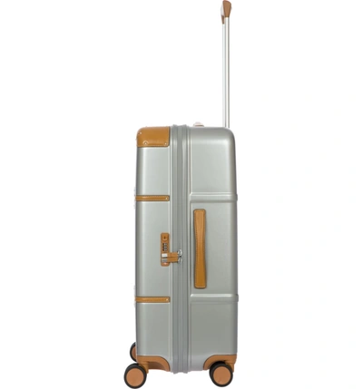 Shop Bric's Bellagio 2.0 27-inch Rolling Spinner Suitcase - Metallic In Silver