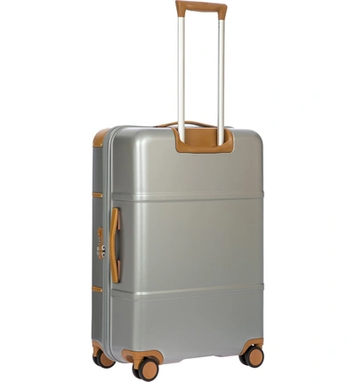 Shop Bric's Bellagio 2.0 27-inch Rolling Spinner Suitcase - Metallic In Silver