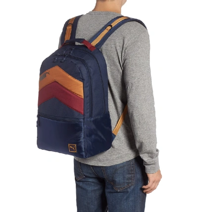 Shop Puma Ready Backpack - Blue In Navy