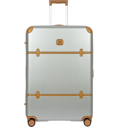 Shop Bric's Bellagio 2.0 32-inch Rolling Spinner Suitcase - Metallic In Silver