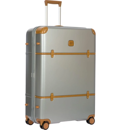 Shop Bric's Bellagio 2.0 32-inch Rolling Spinner Suitcase - Metallic In Silver
