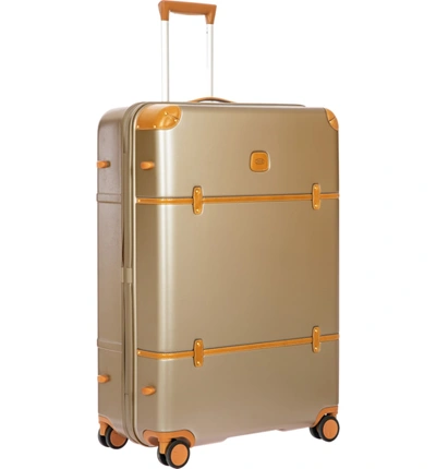 Shop Bric's Bellagio 2.0 32-inch Rolling Spinner Suitcase - Metallic In Gold
