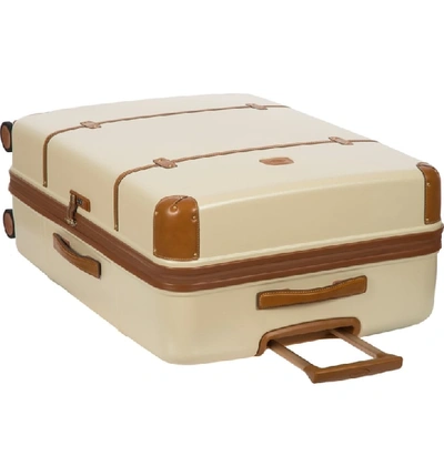 Shop Bric's Bellagio 2.0 32-inch Rolling Spinner Suitcase In Cream