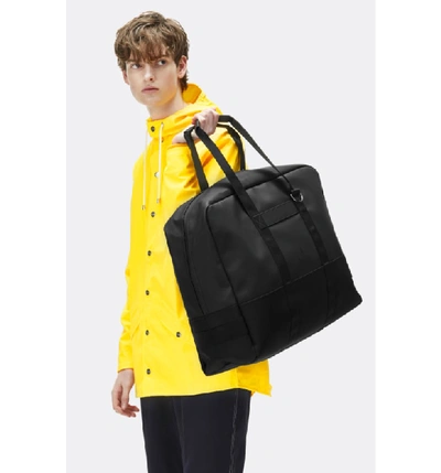 Shop Rains Luggage Bag In Black