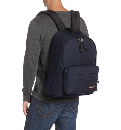 Shop Eastpak Out Of Office Backpack - Blue In Cloud Navy