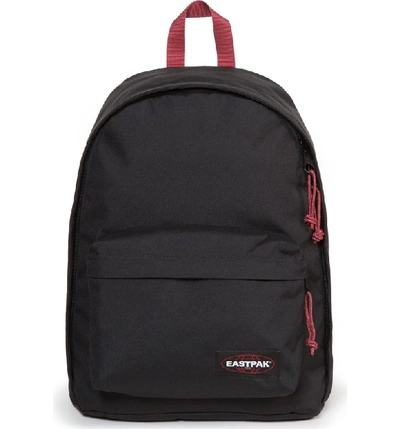 Shop Eastpak Out Of Office Backpack - Black In Black/ Red