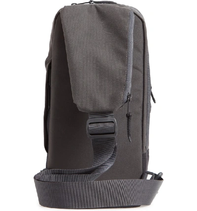 Shop The North Face Field Bag In Asphalt Grey Heather/ Black