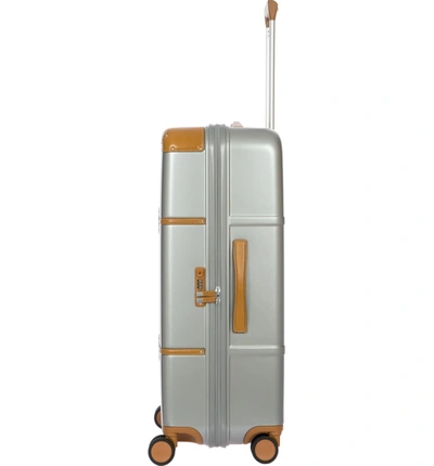 Shop Bric's Bellagio 2.0 30-inch Rolling Spinner Suitcase - Metallic In Silver