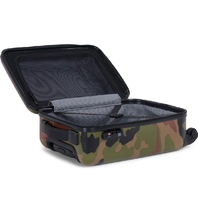 Shop Herschel Supply Co. Trade 22-inch Wheeled Carry-on - Green In Woodland Camo