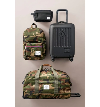 Shop Herschel Supply Co. Trade 22-inch Wheeled Carry-on - Green In Woodland Camo