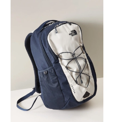 Shop The North Face Jester Backpack In Shady Blue/ Gingerbread