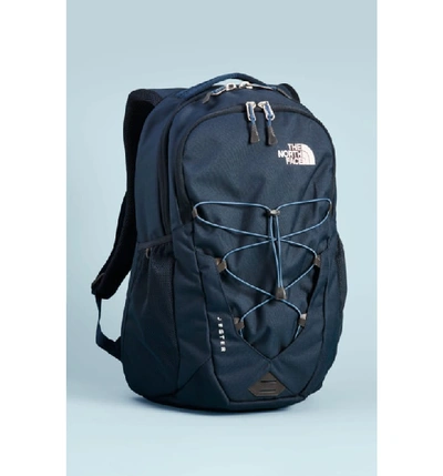 Shop The North Face Jester Backpack In Grey Dark Heather/ Tnf Black