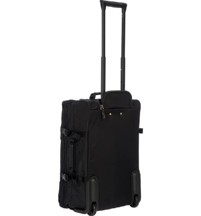 Shop Bric's Montagna 21-inch Wheeled Carry-on In Black/ Black