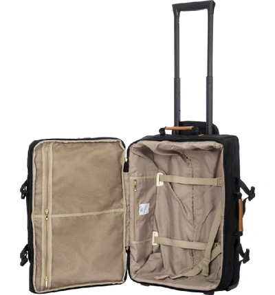 Shop Bric's Montagna 21-inch Wheeled Carry-on In Black