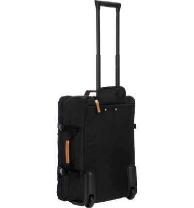 Shop Bric's Montagna 21-inch Wheeled Carry-on In Black