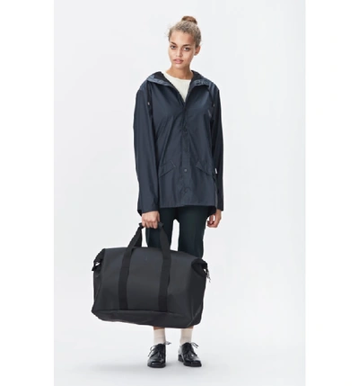 Shop Rains Weekend Bag In Black