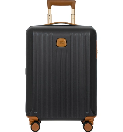 Shop Bric's Capri 21-inch Wheeled Carry-on - Black In Matte Black