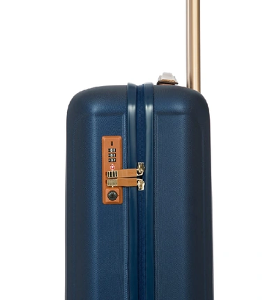 Shop Bric's Capri 21-inch Wheeled Carry-on - Blue In Matte Blue