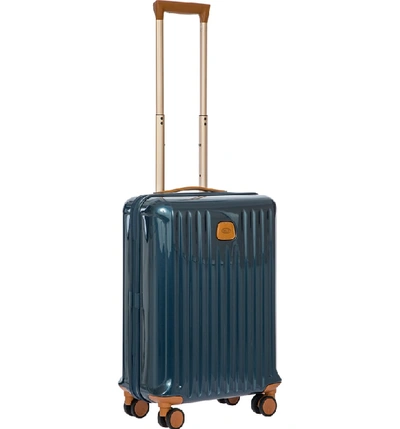 Shop Bric's Capri 21-inch Wheeled Carry-on - Blue In Night Blue