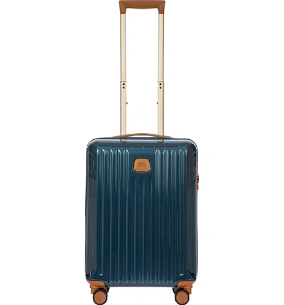 Shop Bric's Capri 21-inch Wheeled Carry-on - Blue In Night Blue