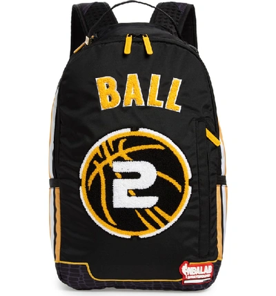 Shop Sprayground Ball Jersey Backpack - Black
