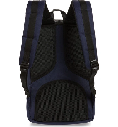 Shop Herschel Supply Co Little America Backpack - Blue In Blue/ Black Crosshatch