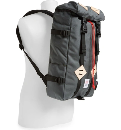 Shop Topo Designs 'klettersack' Backpack In Charcoal