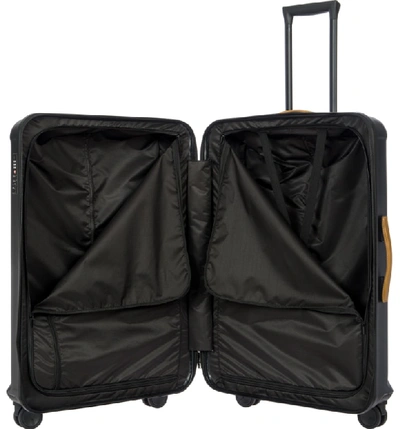 Shop Bric's Capri 30-inch Expandable Spinner Suitcase In Matte Black