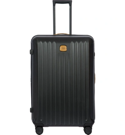 Shop Bric's Capri 30-inch Expandable Spinner Suitcase In Matte Black