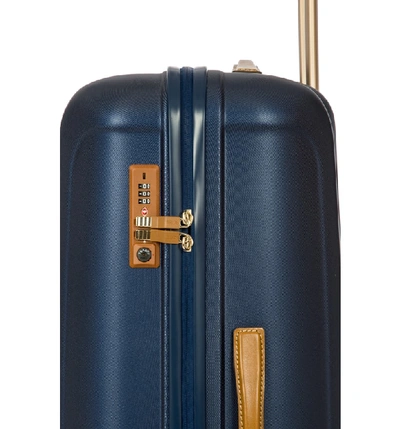 Shop Bric's Capri 30-inch Expandable Spinner Suitcase In Matte Blue