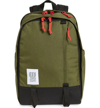 Shop Topo Designs Core Backpack - Green In Olive